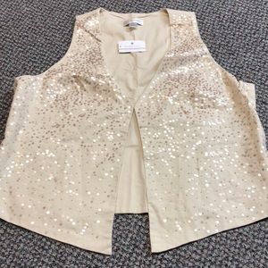 Sequined Vest